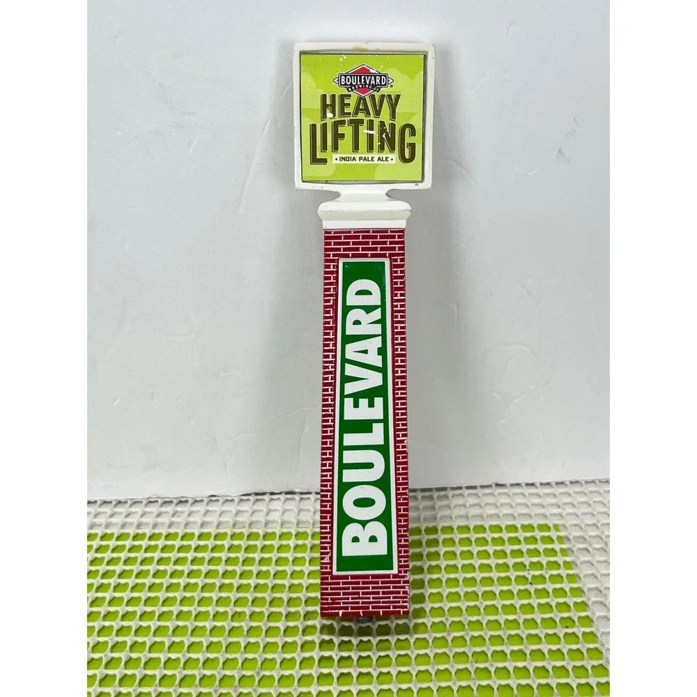 Boulevard Brewing Heavy Lifting IPA Beer Tap Handle Brick Design